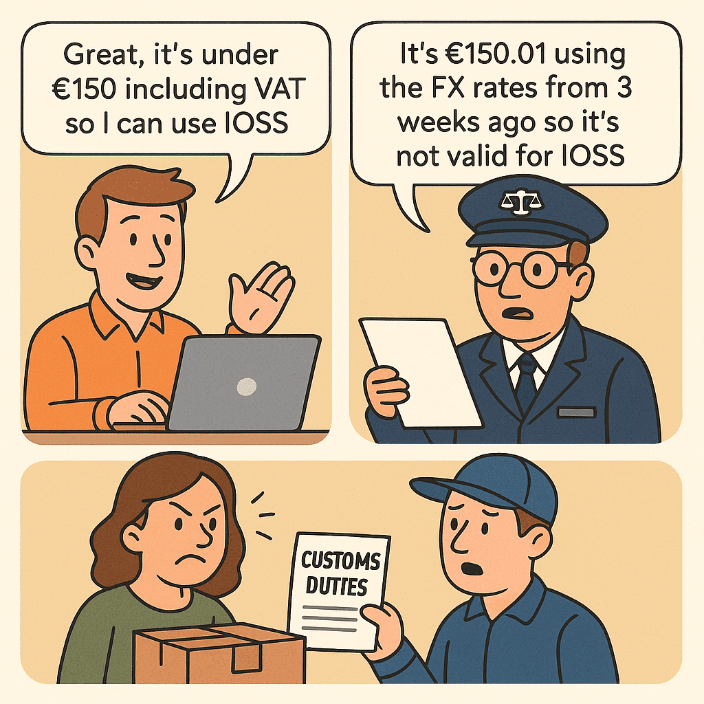 When 150 is not 150 for IOSS